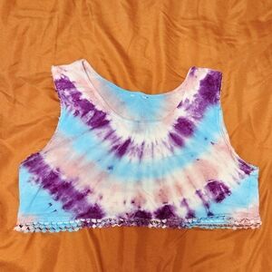 Hand Dyed Crop Top Tank